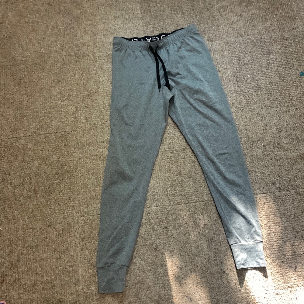 Gray leggings